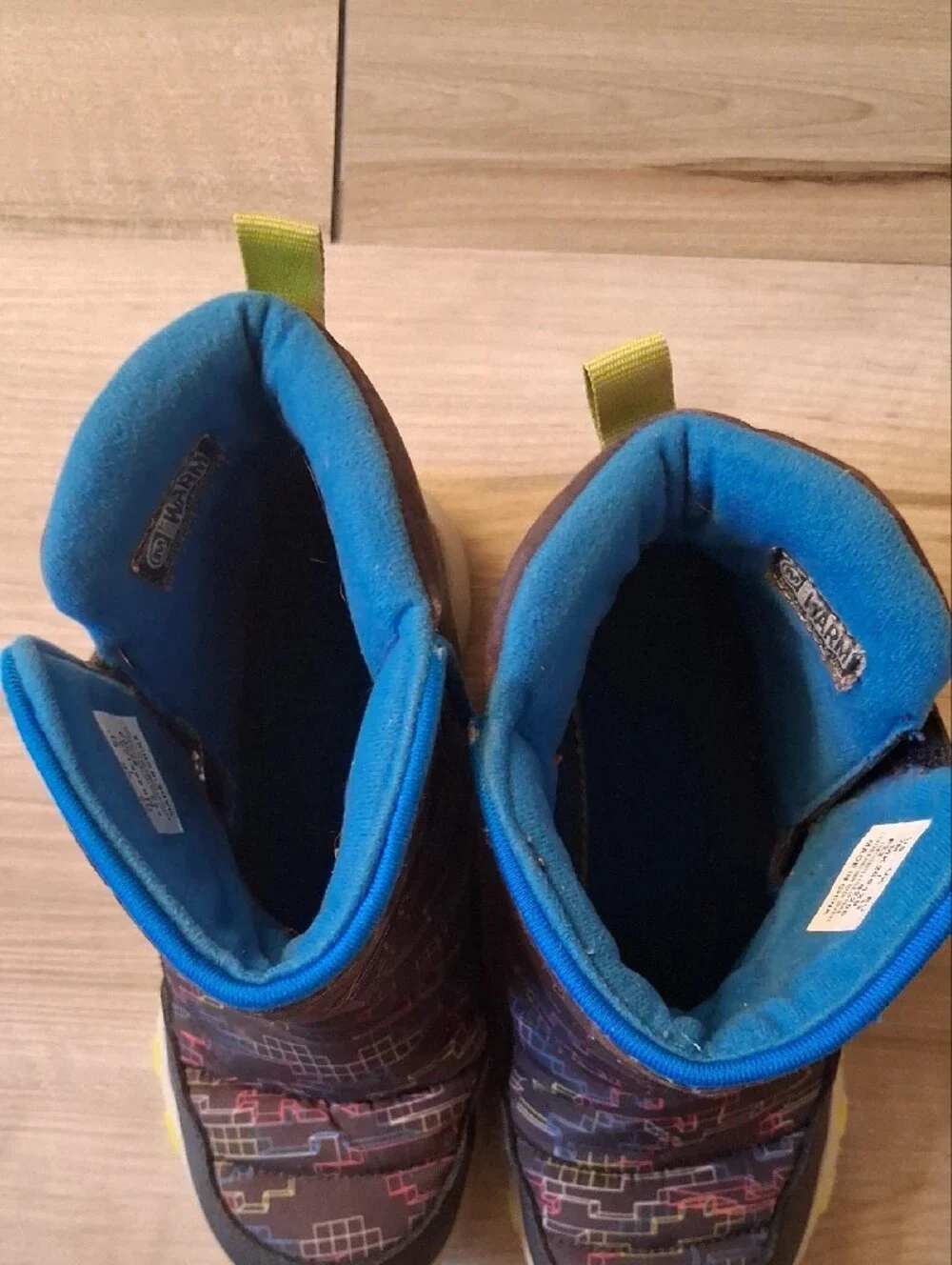 Merrell Navy Blue Boys' Waterproof Winter Boots Size 2